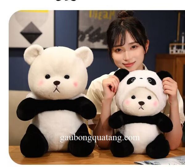 gau bong lena cosplay panda